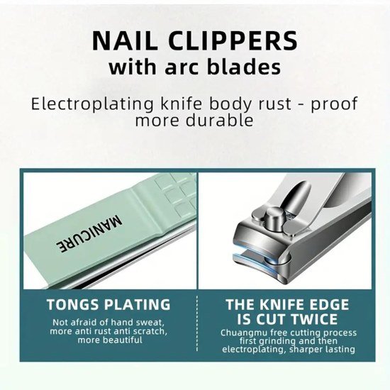 16 in 1 Manicure Set Nail Cutter