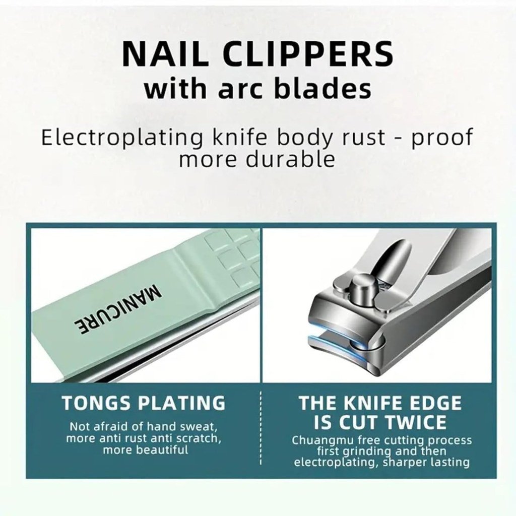 16 in 1 Manicure Set Nail Cutter