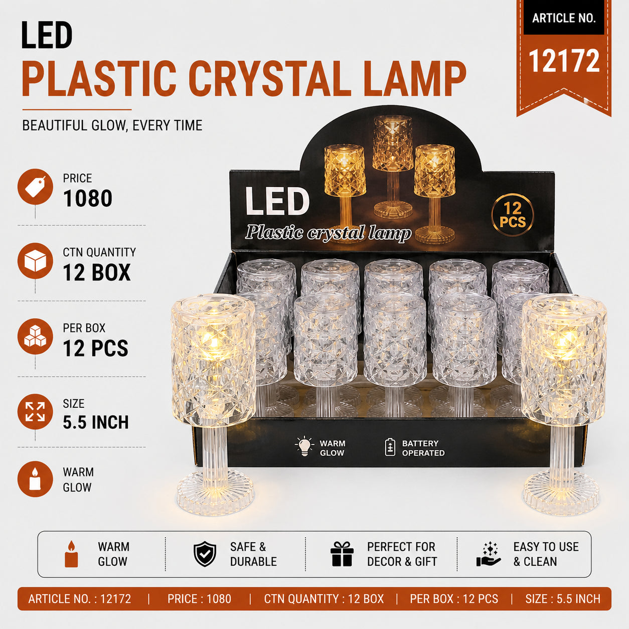 12172 (20) (12PC BOX)-CANDLE