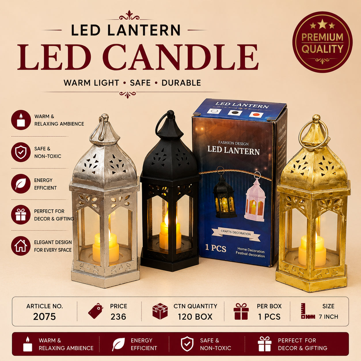 2075 (120)-LED CANDLE