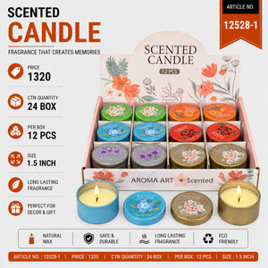 12528-1 (12PCS BOX)(24BOX CTN)-CANDLE