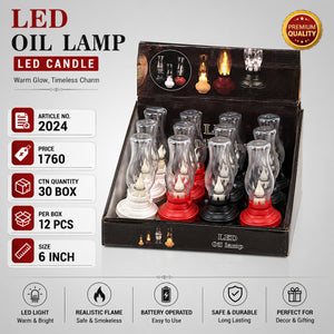 2024 (30)(12PC BOX)-LED CANDLE