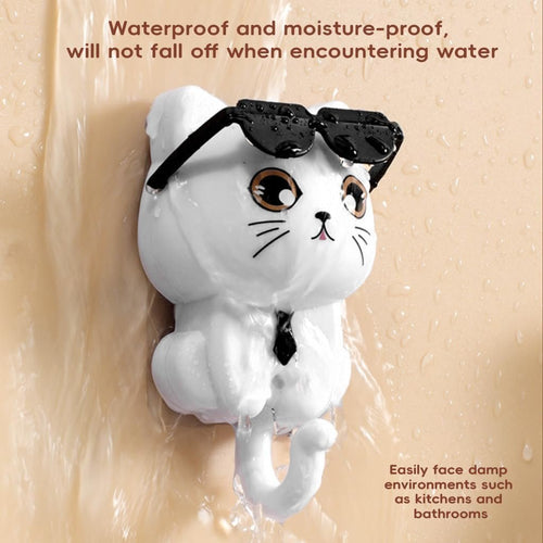2 Pcs Cat Wall Hook