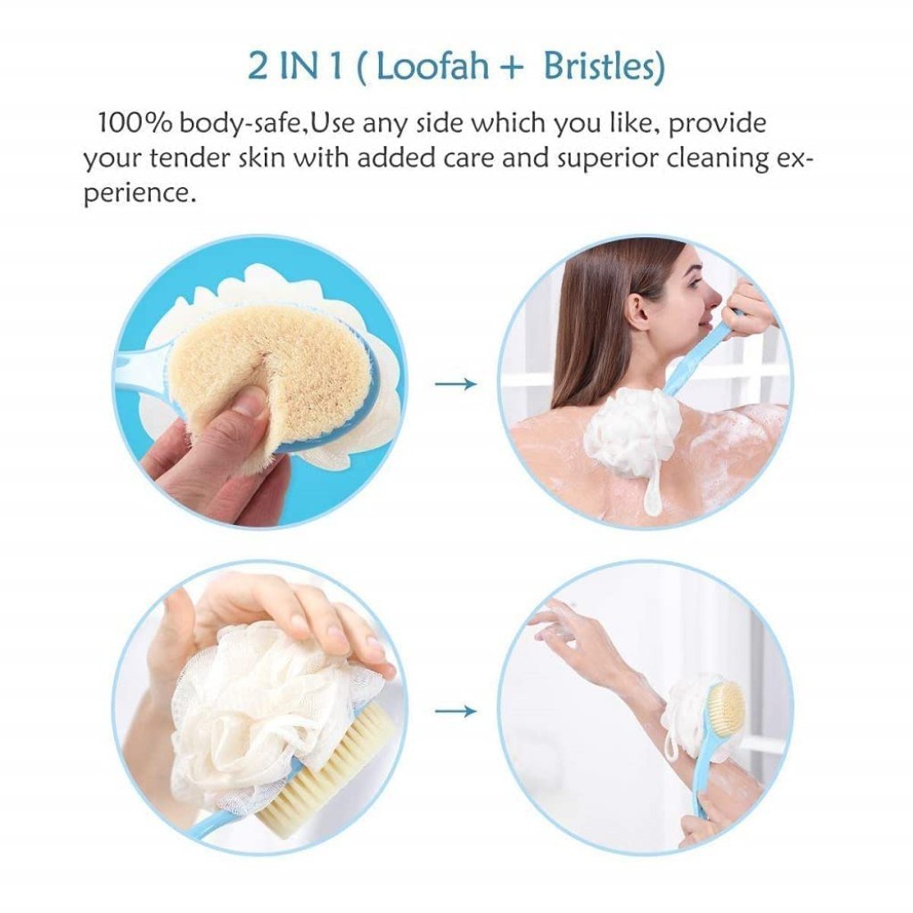 2 in 1 Body Brush
