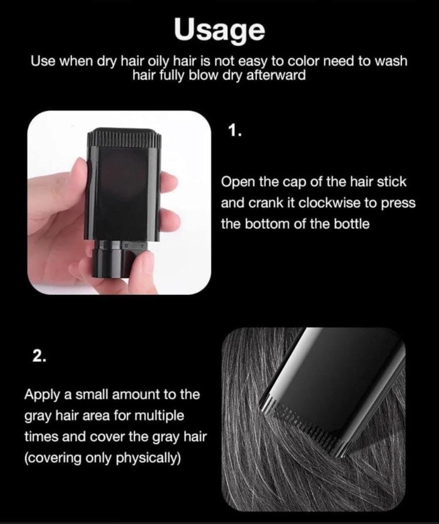 2 in 1 Hair Dye Color Stick
