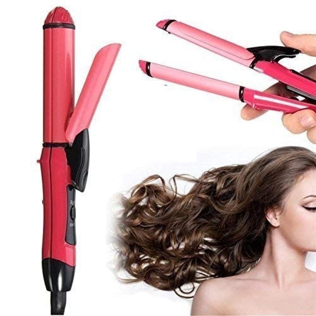 2 in 1 Nova Hair Straightener and Curler