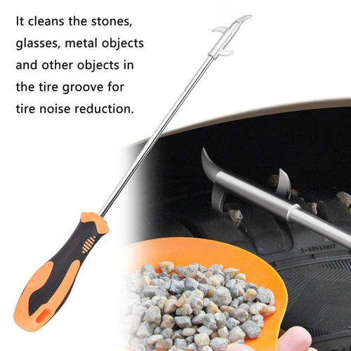 2 in 1 Tyre Tire Stones Remover Screwdriver