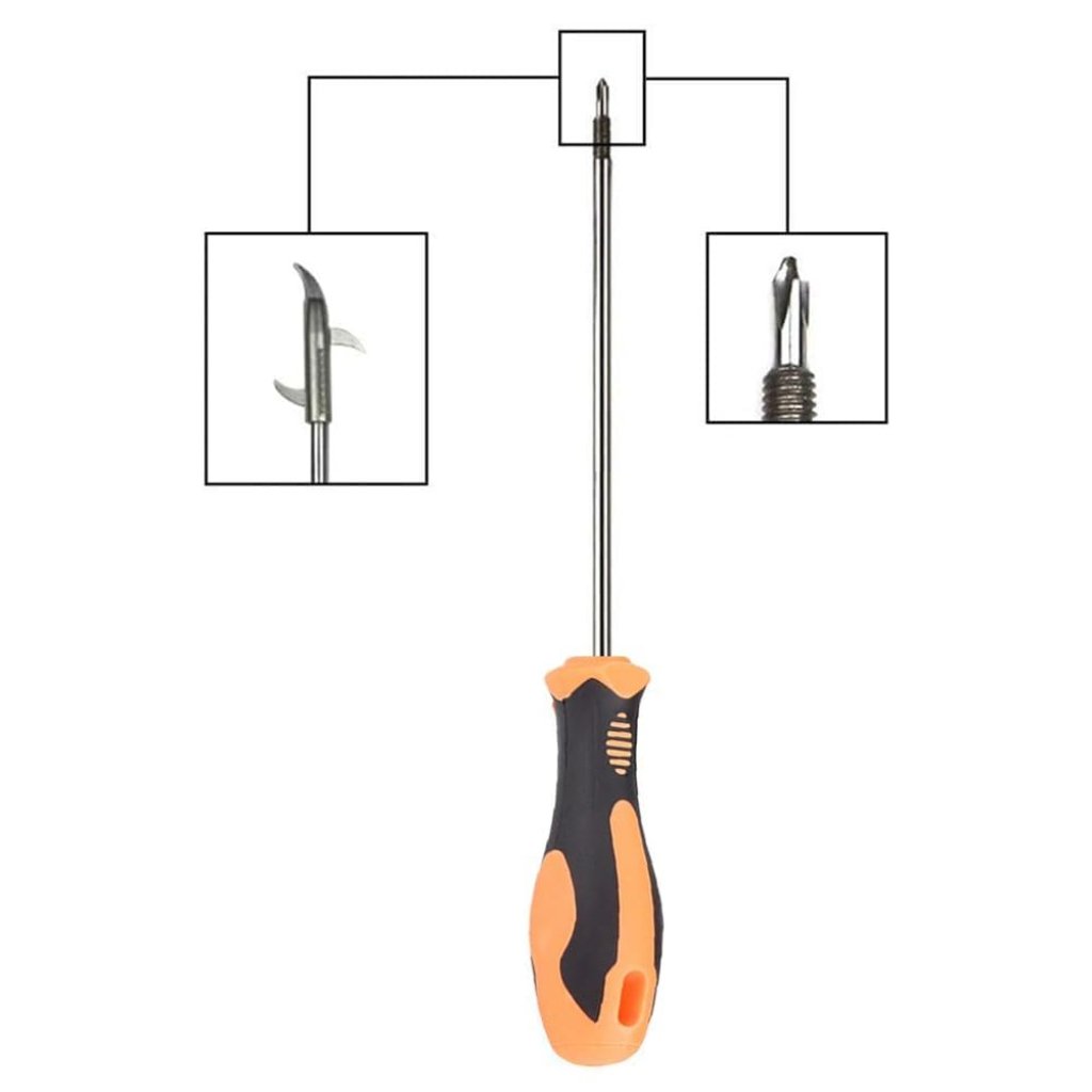 2 in 1 Tyre Tire Stones Remover Screwdriver