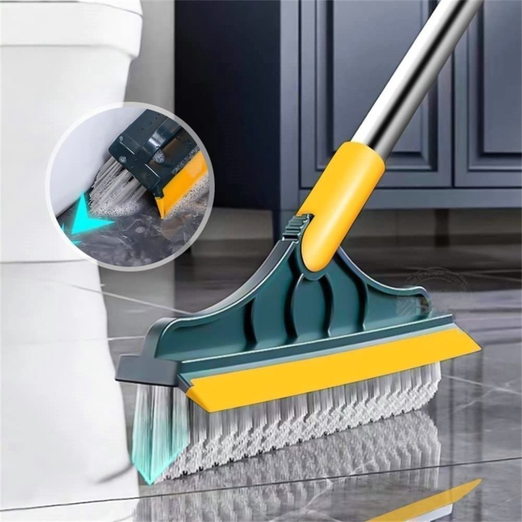 2 in 1 tile cleaning brush Wiper