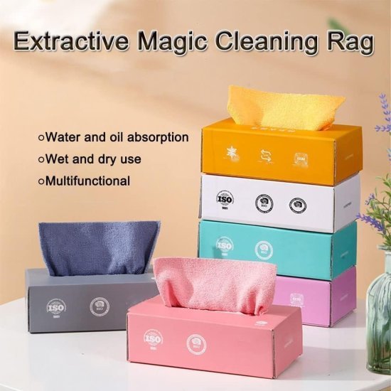 20 Pcs Microfiber Cleaning Wipes