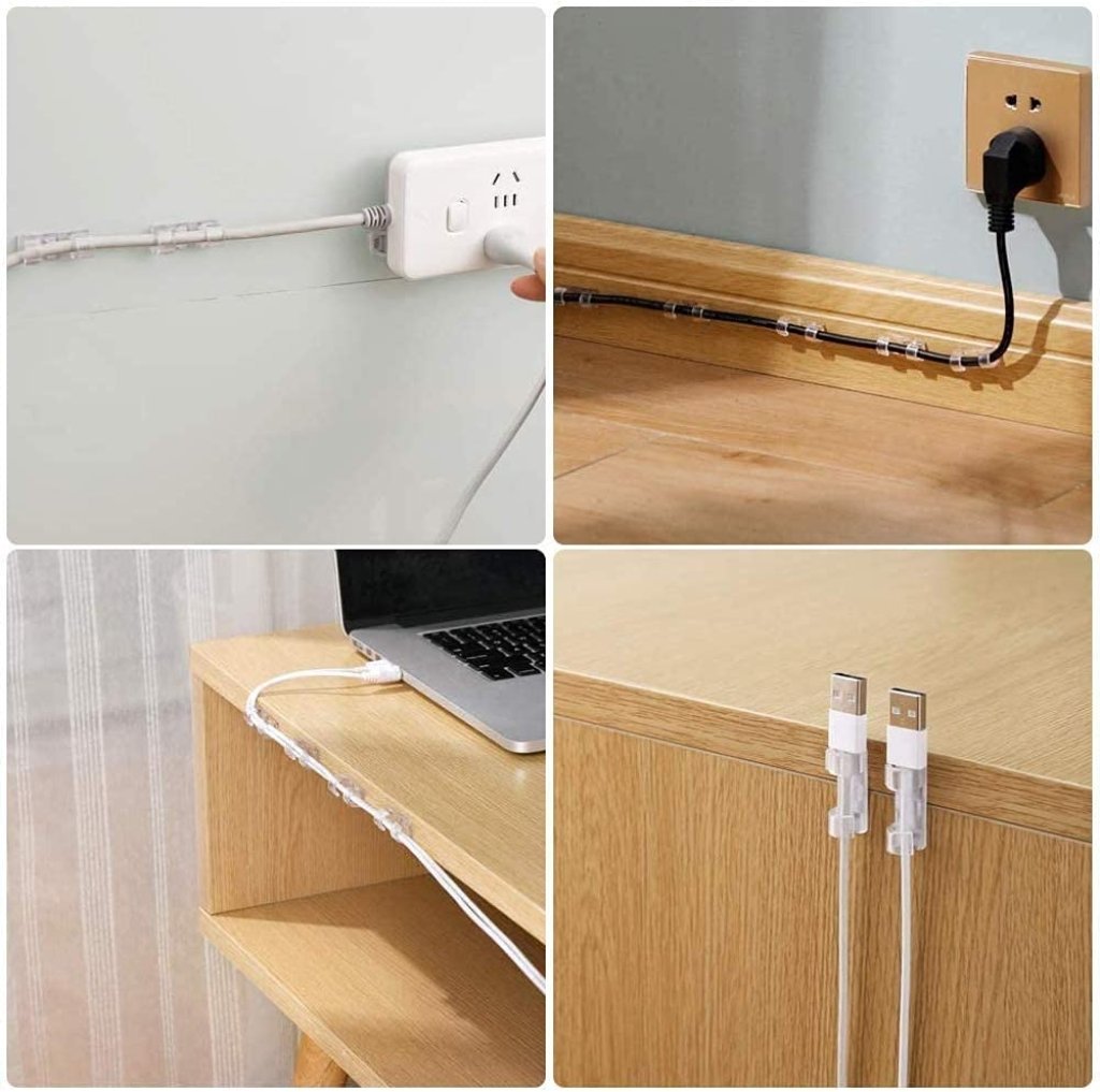 20 pcs Cable Clip Organizer