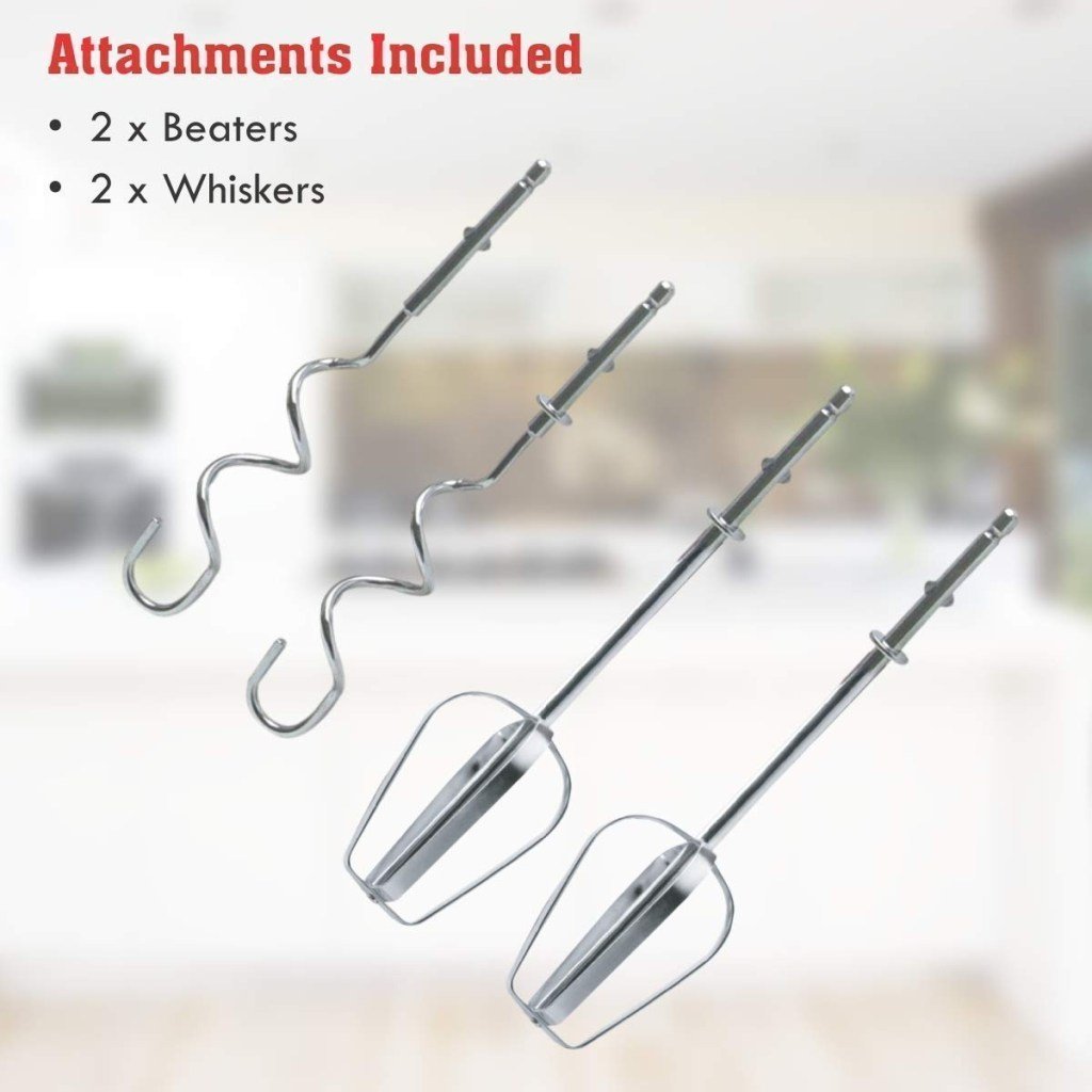 260W Egg Beater Electric Hand Mixer 7 Speed