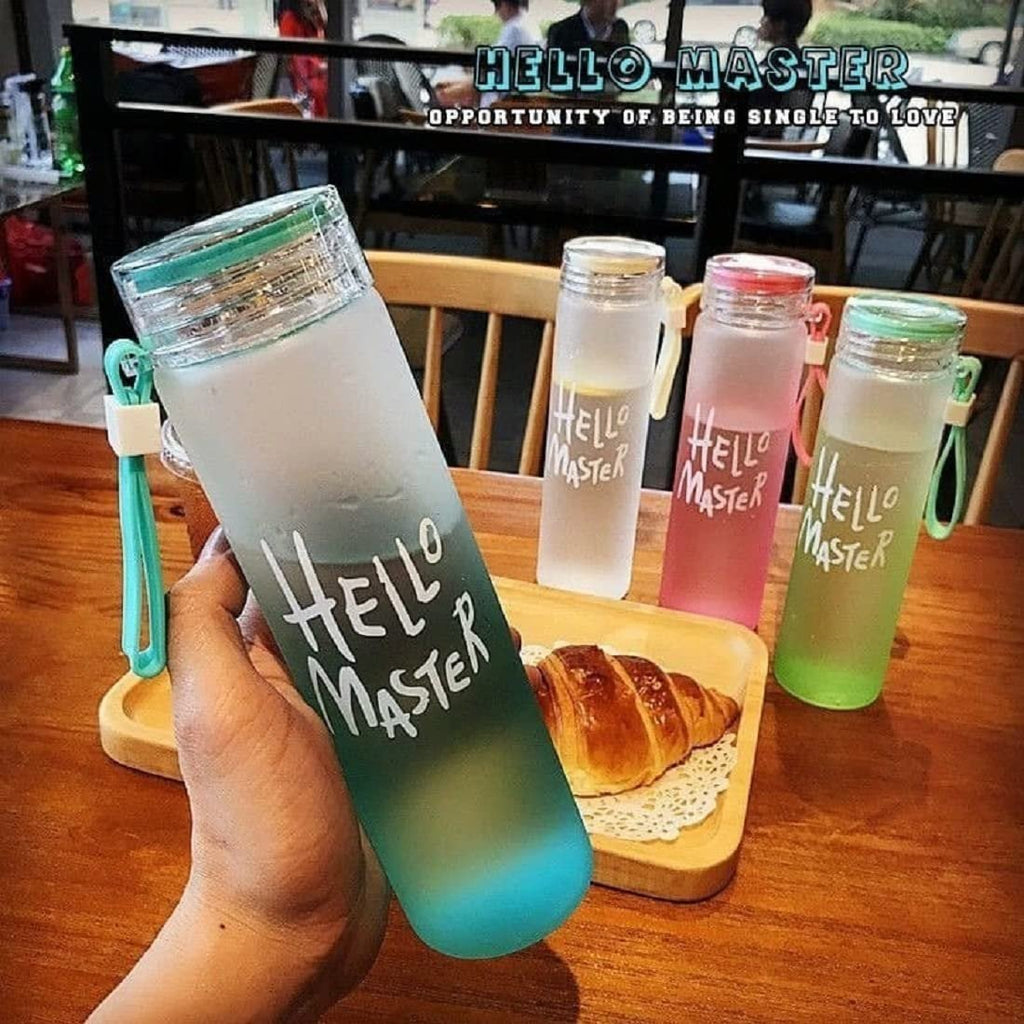 Hello Master bottle