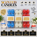 Scented Tealight Wax Candles Pack of 3