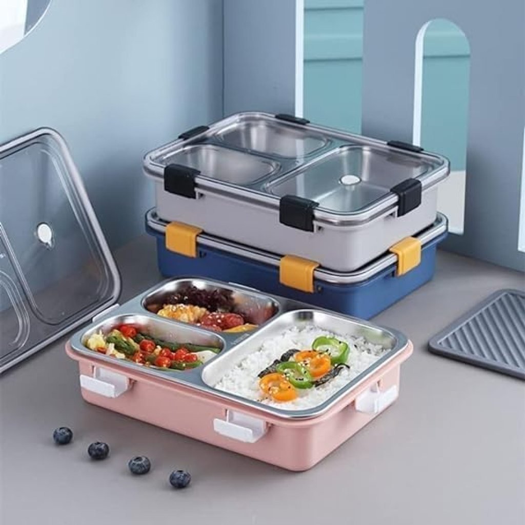3 Compartment Lunch Box