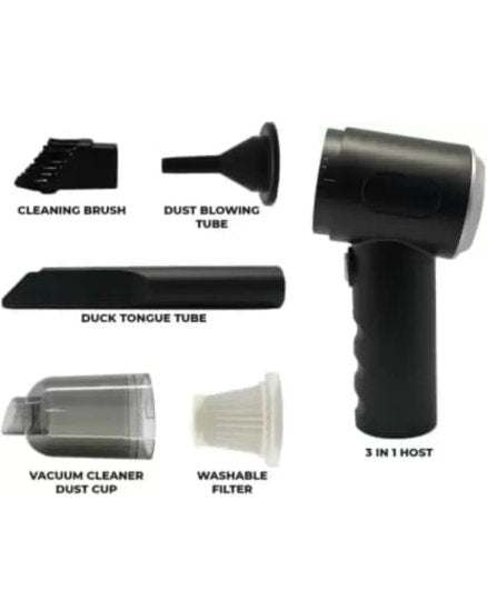 3 In 1 Portable Mini Vacuum Cleaner