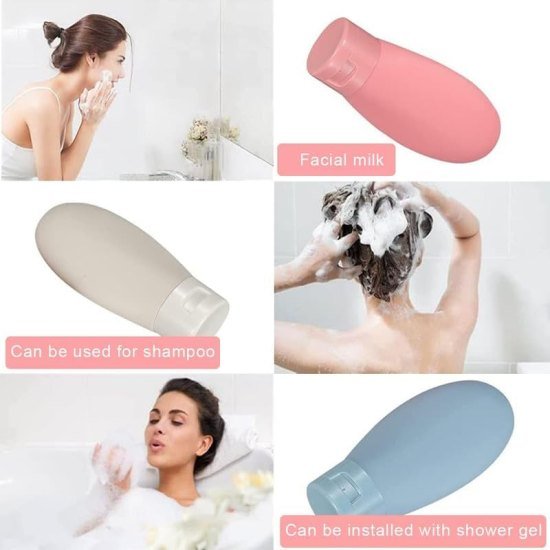 3 Pcs Travel Bottle Set 60 Ml