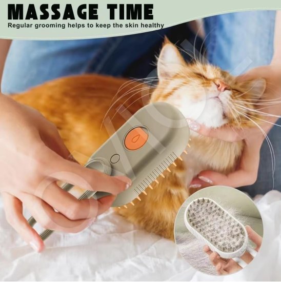 3 in 1 Pet Steam Brush
