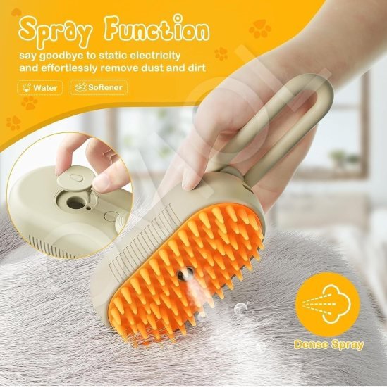 3 in 1 Pet Steam Brush
