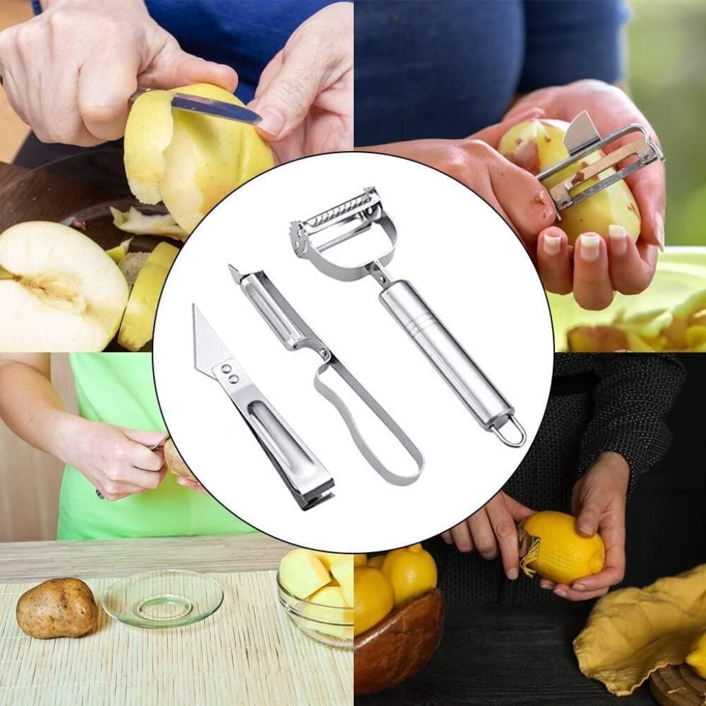 3 in 1 Vegetable Peeler Set