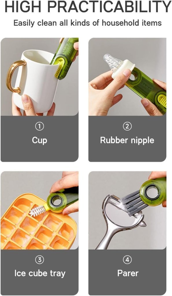 3 in 1 Bottle brush Gap Cleaner