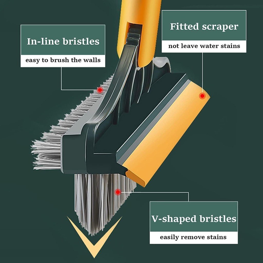 3 in 1 tiles cleaning brush Wiper