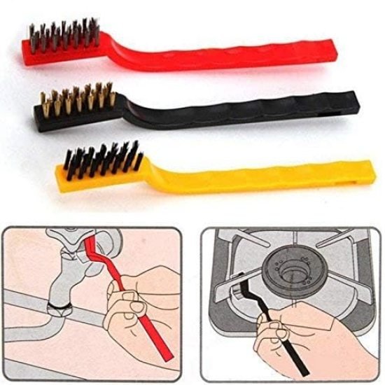 3 pcs Mini Wire Brush