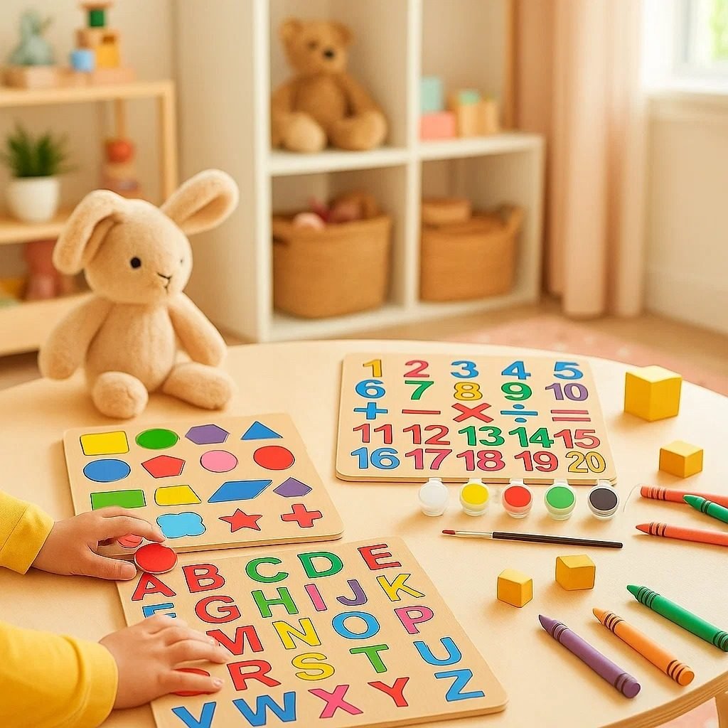 3 pcs Puzzle Set with Color