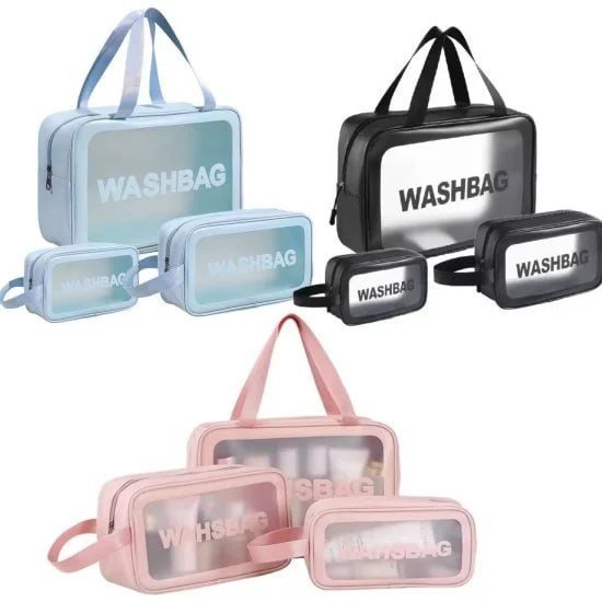 3 pcs Wash Bag