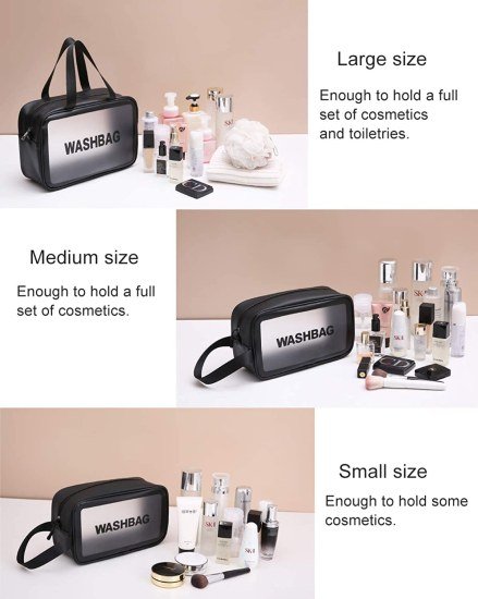 3 pcs Wash Bag