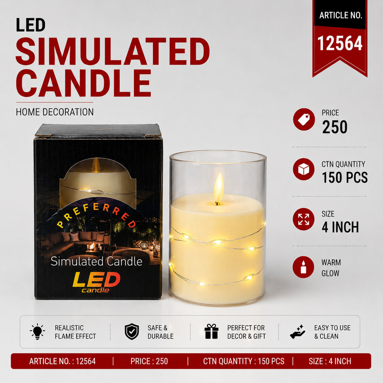 12564 (150)-CANDLE