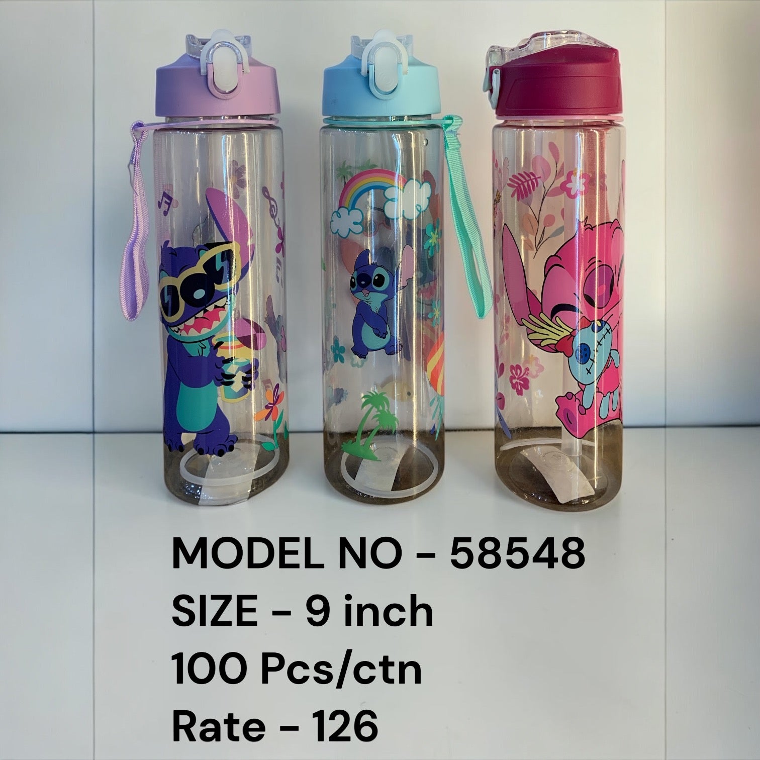 58548 (100)-PLASTIC BOTTLE