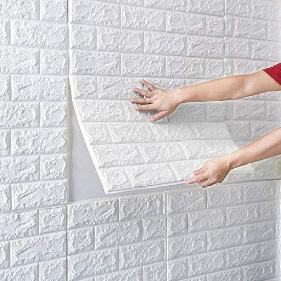3D Brick Foam Wallpaper 70x77cm