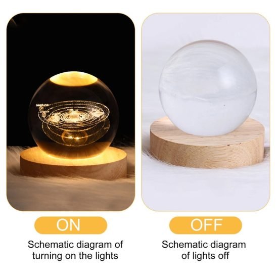 Crystal Ball Lamp (Pack of 60 pcs)