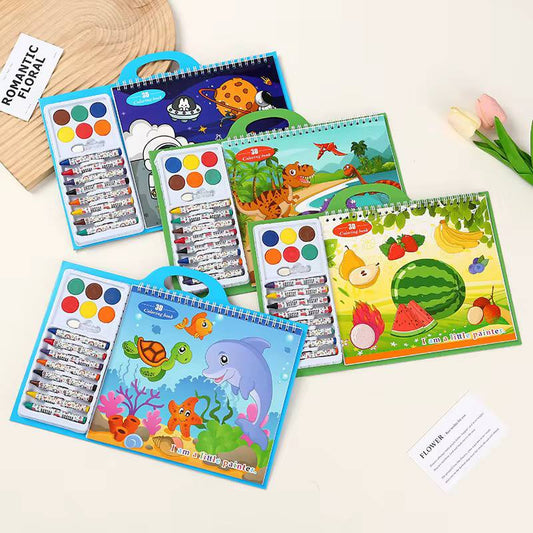 3D Kids Water Colouring Book - Unique Bazar