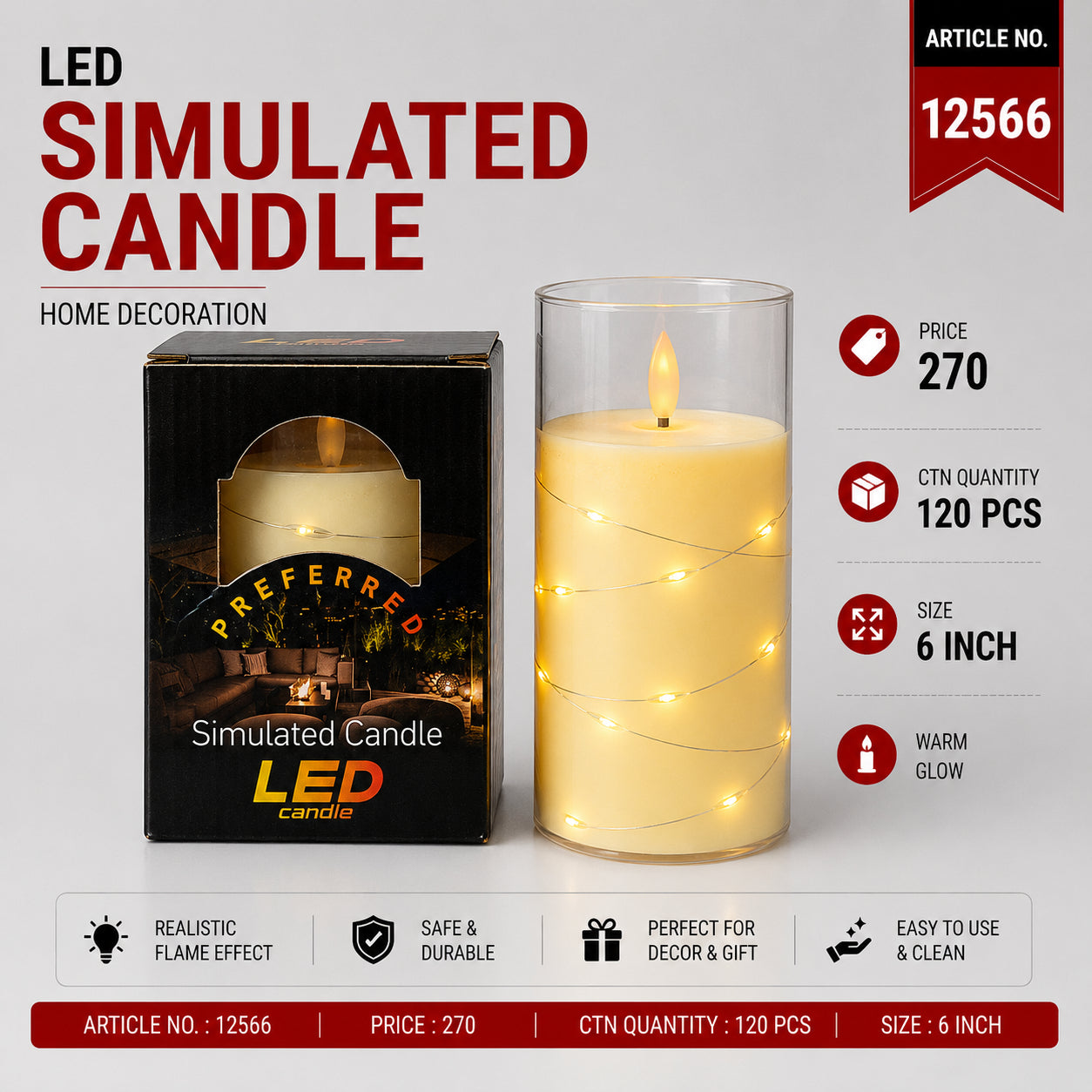 12566 (120)-CANDLE