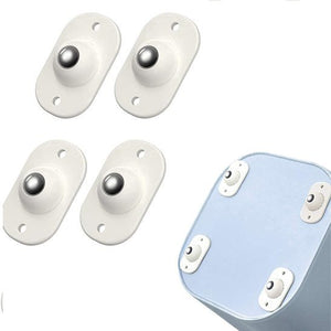 4 Pc Self Adhesive Mini Swivel Casters Wheels