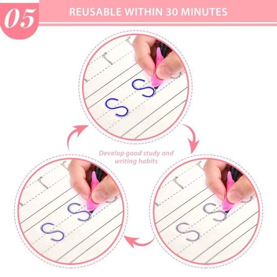 Magic Practice Book for kids 4 pcs 10 refill
