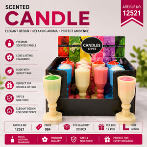 12521 (20)(12PCS/1BOX)-CANDLE