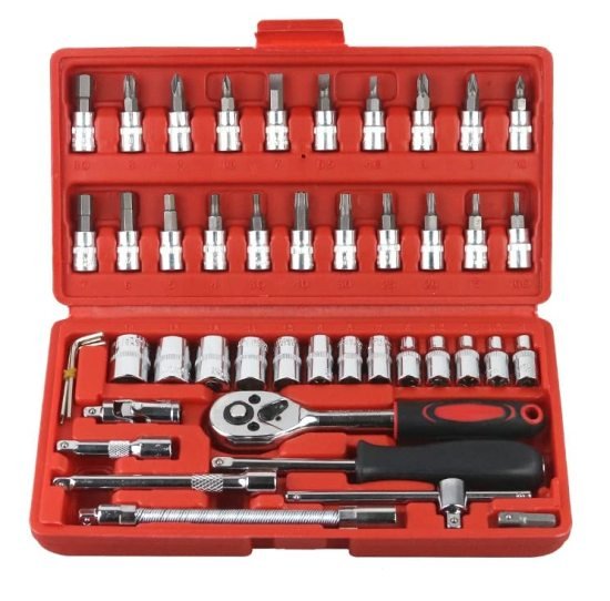46 in 1 Tool Kit Socket Set