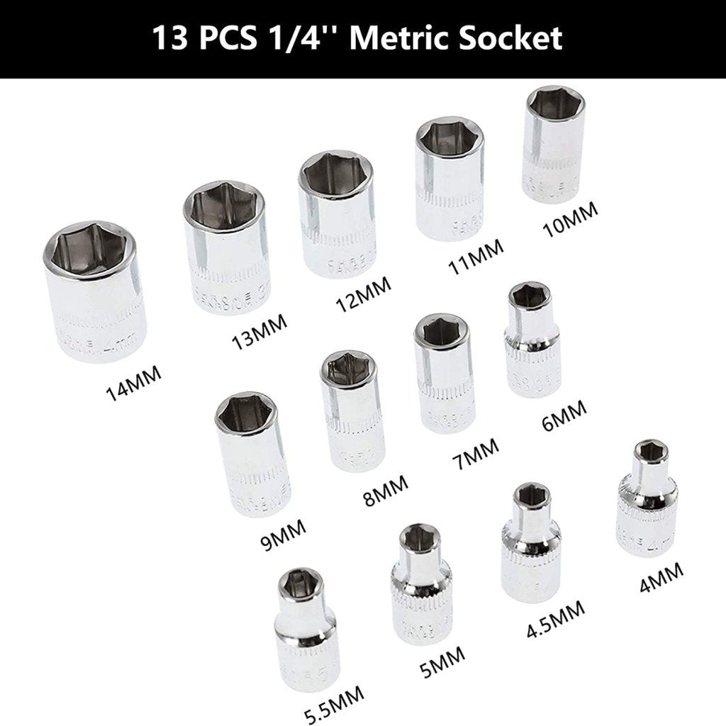 46 in 1 Tool Kit Socket Set
