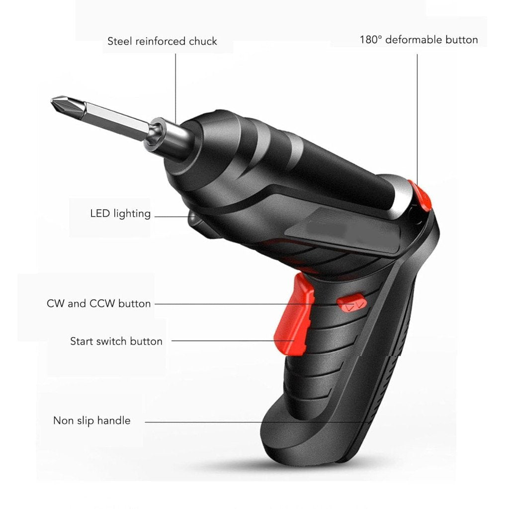 47 in 1 Cordless Electric Screwdriver Set