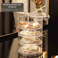 360° Revolving 3 Layer TPT Jewellery Organiser