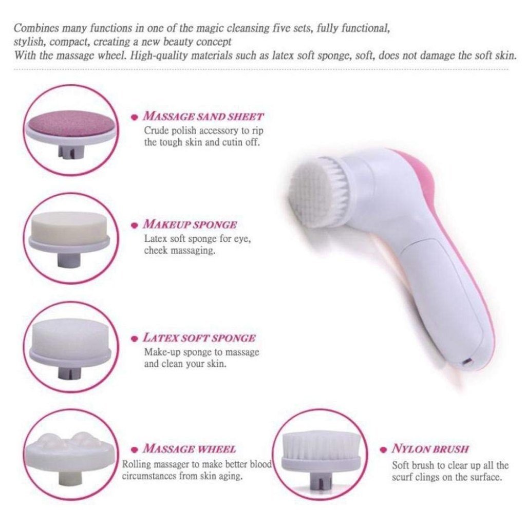 5 in 1 Beauty Care Massager Brush