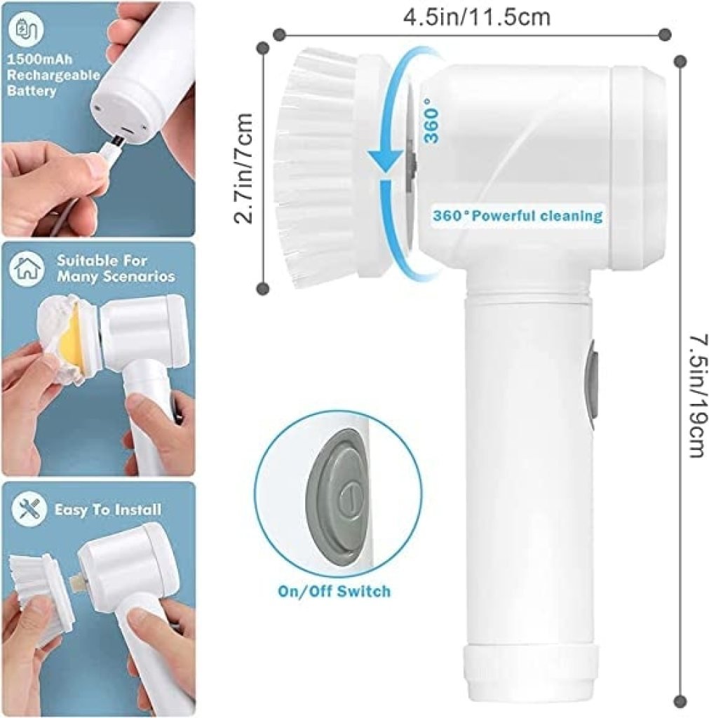 5 in 1 Usb Magic Brush
