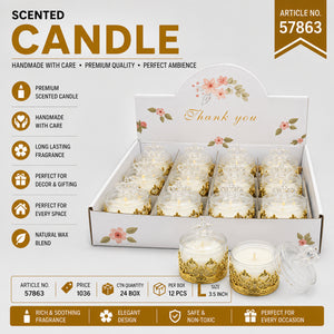 57863 (24BOX/CTN) (12PC BOX)-CANDLE