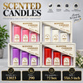 Aroma Botanical Scented Candle Set Pack of 9