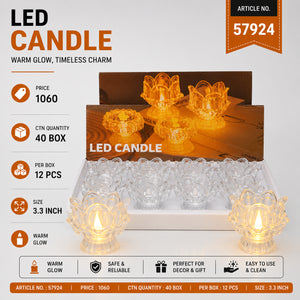 57924 (40BOX/CTN)(12PC BOX)-CANDLE