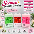 Scented Tealight Candles Pack of 75