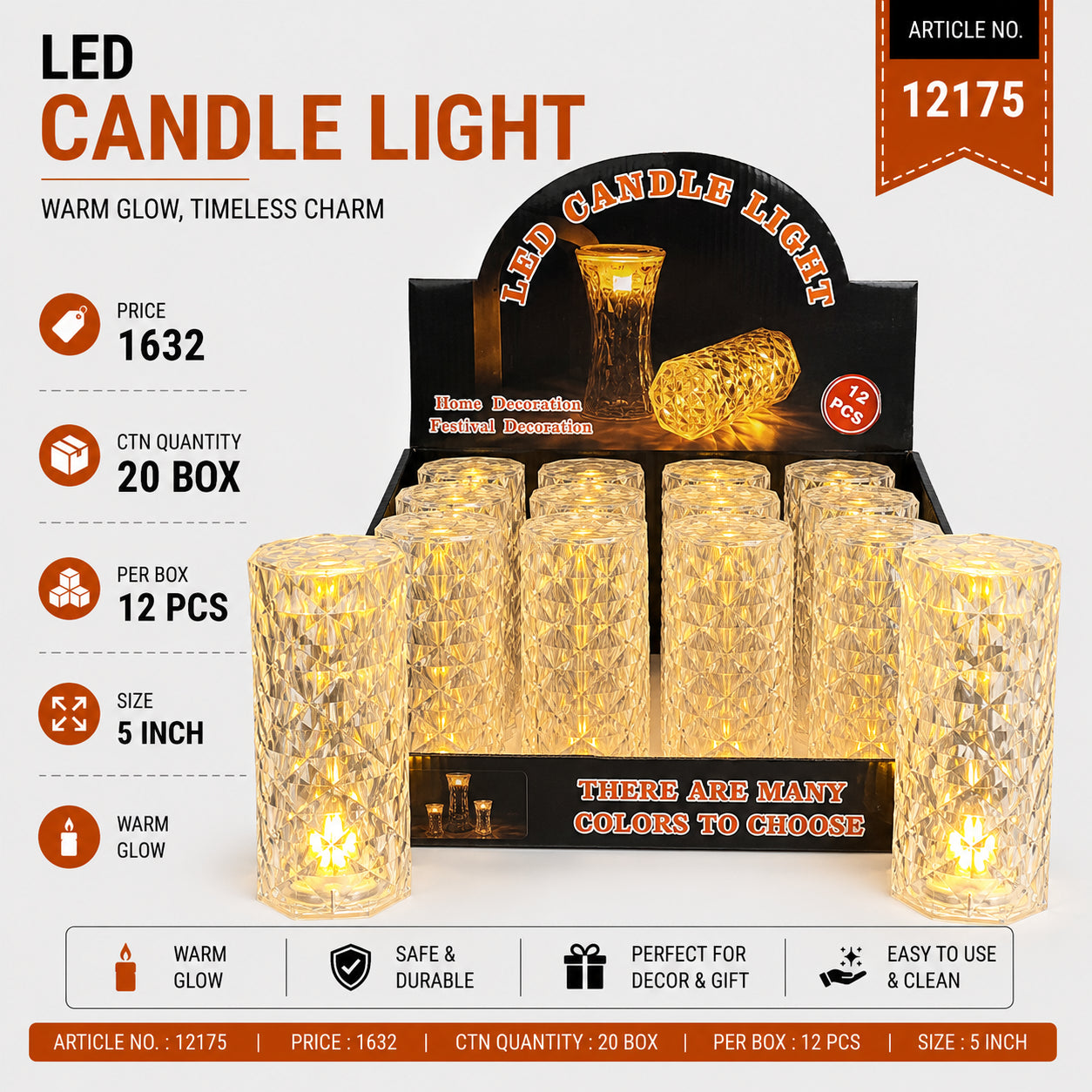 12175 (20) (12PC BOX)-CANDLE